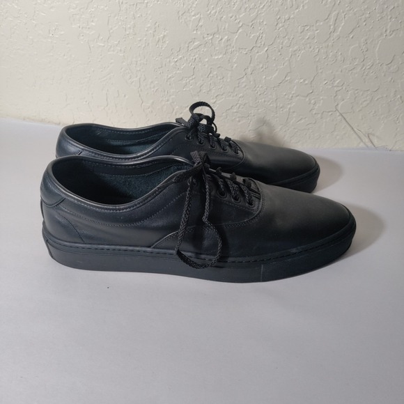 Mens KOlO Capri Black Leather Shoes Size US 11 Designer Casual - Picture 4 of 10